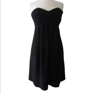 Black Strapless Club Monaco Dress